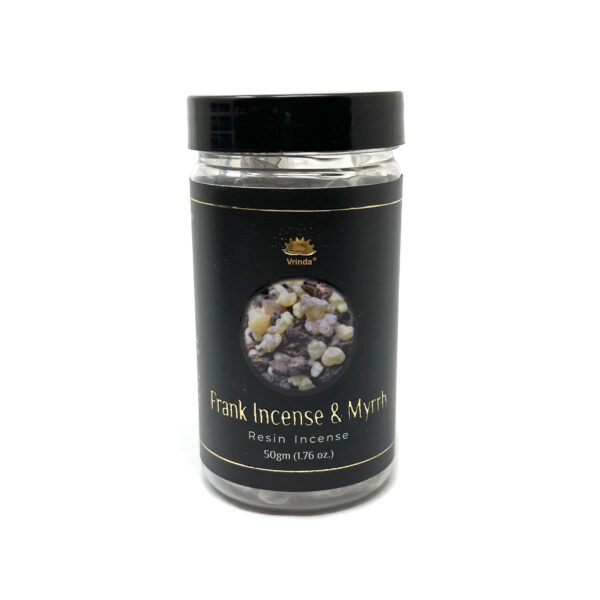Shreyshti Resin, Frankincense Myrrh, Approx 50g for spell, wiccan, pagan, rituals, reiki, religious, aroma therapy purposes - Image 2